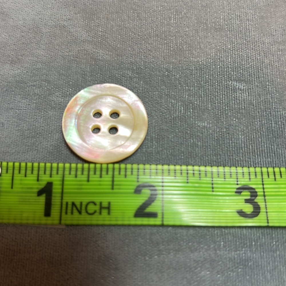Vintage mother of pearl iridescent buttons Antique - Picture 13 of 14